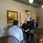 Channel 2 News-Bret Remenda interviewing Mike Sears